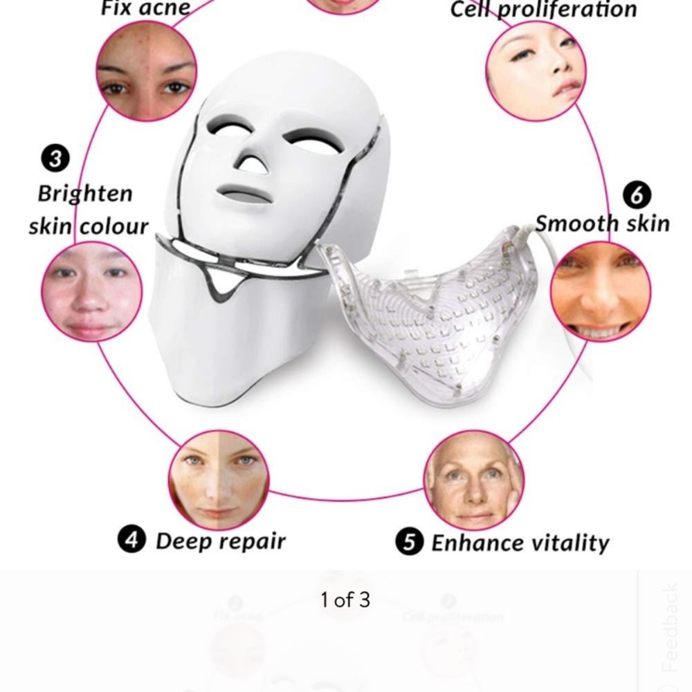 LED face/neck treatment